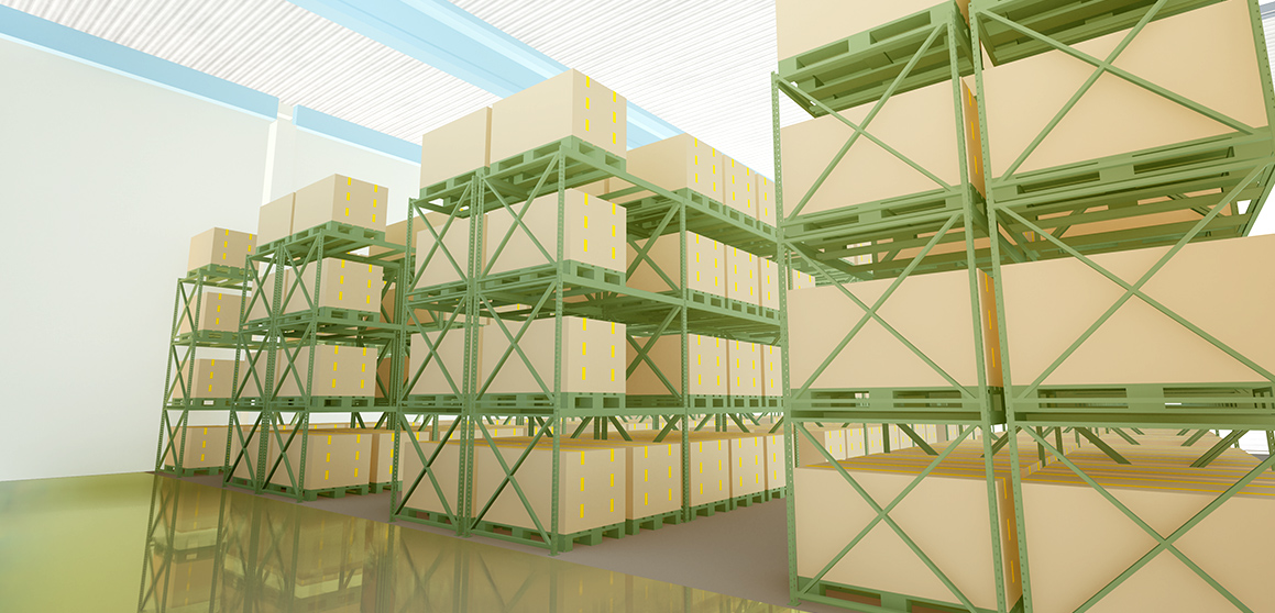 Zentrallager mit Hochregalsystem  ©Fabrikplanung: MPC Munschek Process Consulting GmbH 