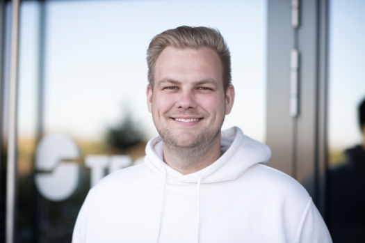 Foto: Jörn Lehmann Arne Biernath, Mitarbeiter IT-Infrastruktur